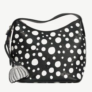 Louis Vuitton x Yayoi Kusama Marshmallow PM Black & White Infinity Dots Bag